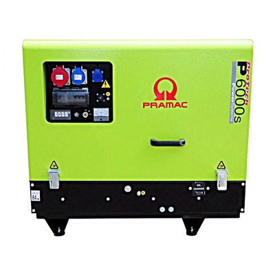 Pramac P6000s 230/115v HUK Long Run Generator Pramac P6000s 230/115v HUK Long Run Generator